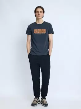 Брюки-джоггеры из хлопка на резинке