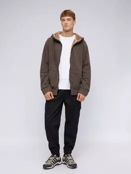 Брюки-джоггеры из хлопка с карманами карго