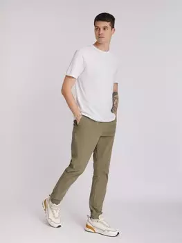 Брюки-джоггеры из нейлона на резинке