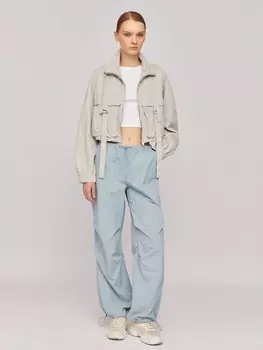 Брюки-джоггеры на кулиске со средней посадкой