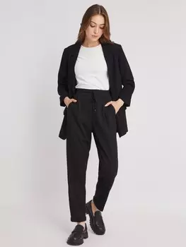 Брюки-джоггеры с поясом на резинке