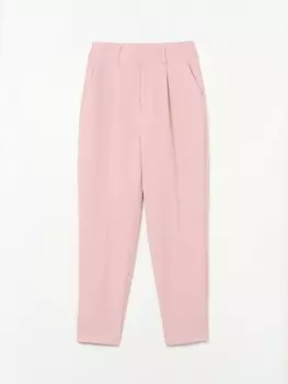 Брюки фасона Carrot со стрелками