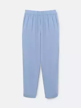 Брюки из вискозы на резинке с кулиской