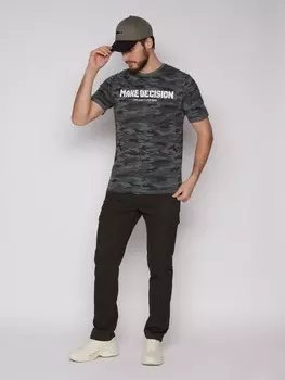 Брюки карго из твила