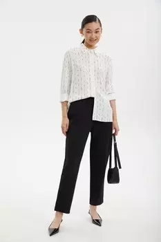 Брюки на резинке с карманами