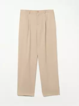 Брюки прямого фасона на резинке