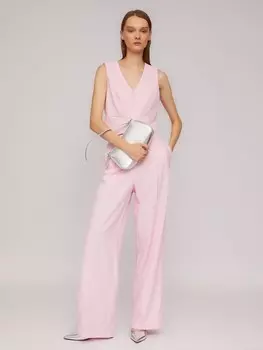 Брюки прямого силуэта со стрелками