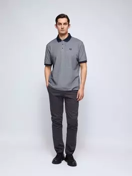 Брюки силуэта Slim из хлопка