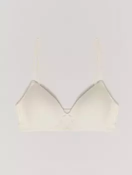 Бюстгальтер без косточек из фактурного трикотажа