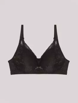 Бюстгальтер без косточек с кружевной отделкой