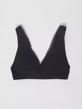 Бюстгальтер-бралетт с кружевом