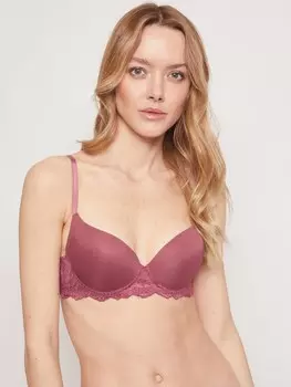 Бюстгальтер на косточках с эффектом Push-up