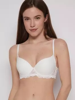 Бюстгальтер на косточках с пуш ап