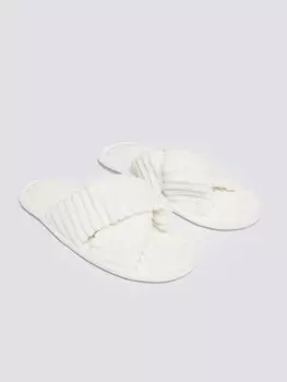 Домашние тапочки из текстиля