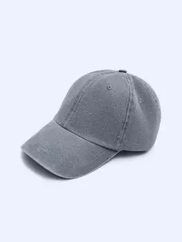 Джинсовая бейсболка из хлопка