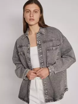 Джинсовая куртка-рубашка