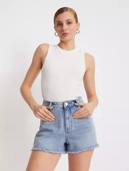 Джинсовые мини шорты