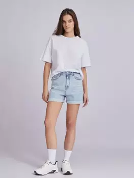 Джинсовые мини шорты