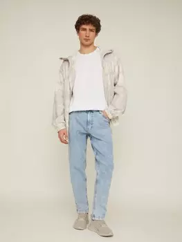 Джинсы фасона Carrot из хлопка