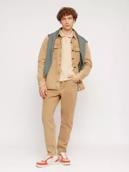 Джинсы фасона Carrot из хлопка