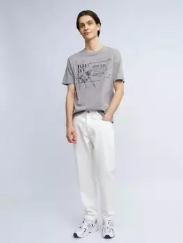 Джинсы фасона Carrot из хлопка