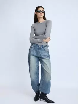 Джинсы силуэта Loose Balloon из хлопка