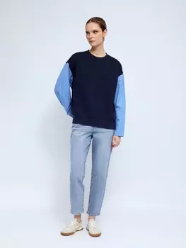 Джинсы силуэта Mom Comfort со средней посадкой