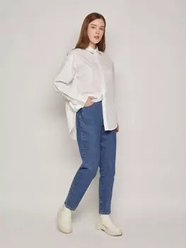 Джинсы силуэта Mom Fit