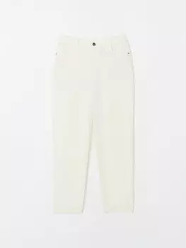 Джинсы силуэта Mom fit со средней посадкой