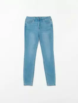 Джинсы силуэта Skinny со средней посадкой