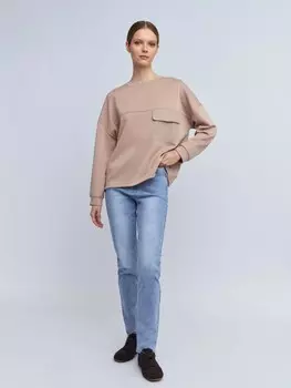 Джинсы силуэта Slim с высокой посадкой