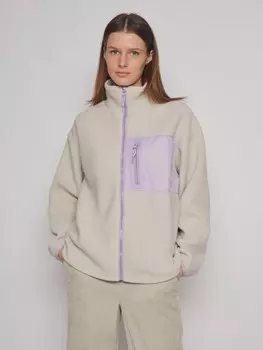 Флисовая толстовка с воротником