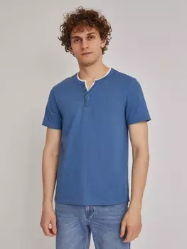 Футболка хенли с коротким рукавом