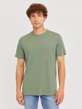 Футболка из хлопка с круглым вырезом