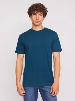 Футболка из хлопка с круглым вырезом