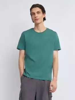 Футболка из хлопка с круглым вырезом