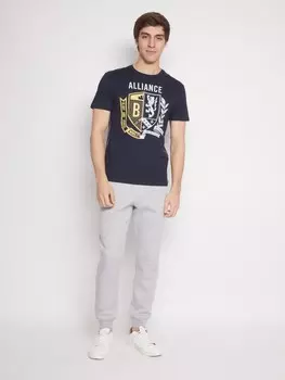 Футболка из хлопка с принтом