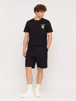 Футболка из хлопка с принтом