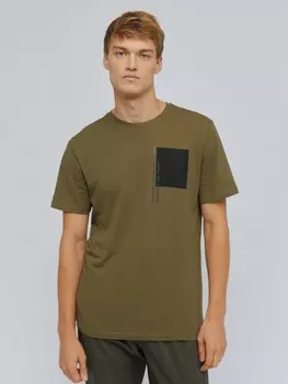 Футболка из хлопка с принтом