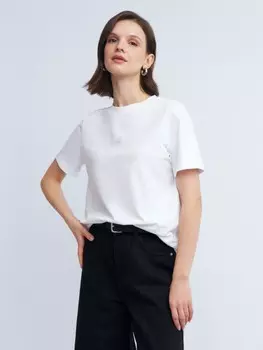 Футболка из хлопка с принтом