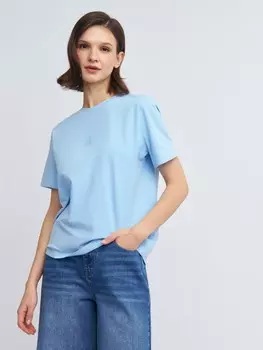 Футболка из хлопка с принтом