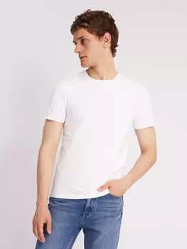 Футболка из хлопкового трикотажа с коротким рукавом