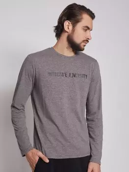 Футболка-лонгслив с надписью