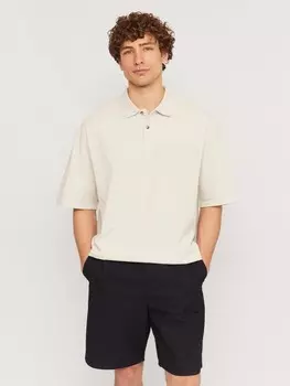 Футболка поло из хлопка оверсайз