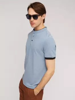 Футболка поло с воротником-стойкой