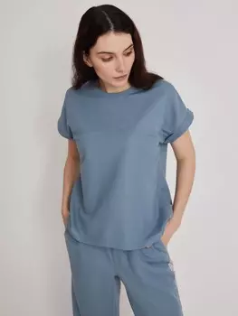 Футболка с кокеткой и лампасами