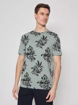 Футболка из трикотажа с принтом