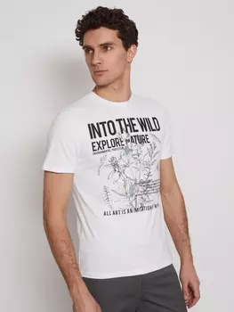 Футболка с принтом