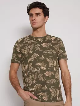 Футболка с принтом