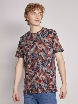Футболка с тропическим принтом